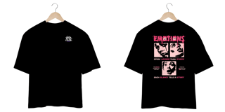 Camisa Oversized Streetwear - Emotions