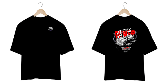 Camisa Oversized Streetwear - Attire Power