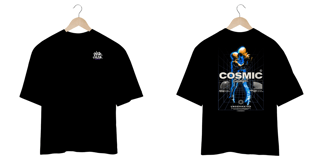 Camisa Oversized Streetwear - Cosmic Catalyst 