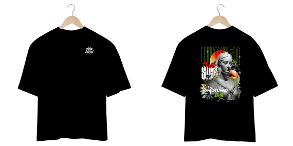 Camisa Oversized Streetwear - Wiched