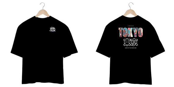 Camisa Oversized Streetwear - Tokyo