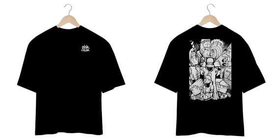 Camisa Oversized Akatsuki - Over Geek