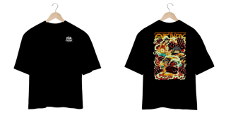 Camisa Oversized Luffy Gear Fouth - Over Geek