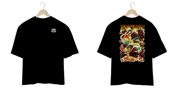 Camisa Oversized Luffy Gear Fouth - Over Geek