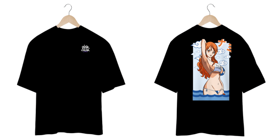 Camisa Oversized Nami - Over Geek