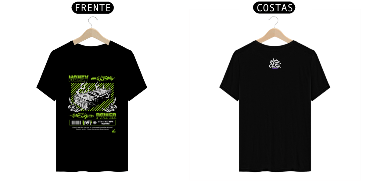 Nome do produto: T-Shit Prime - Money Power