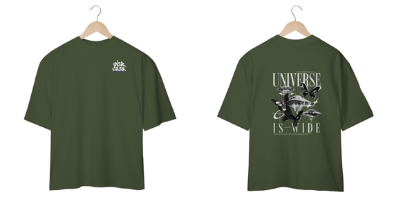 Camisa Oversized Streetwear - Universe is Wide