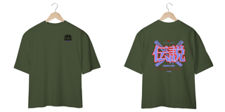 Nome do produtoCamisa Oversized Streetwear - Samurai Spiriti