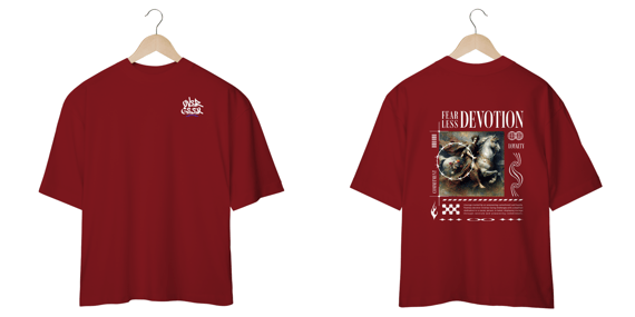 Camisa Oversized Streetwear - Fear Less Devotion 
