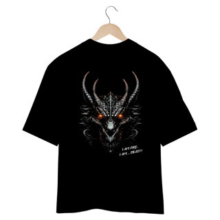 CAMISETA SMAUG | EU SOU FOGO... EU SOU MORTE!