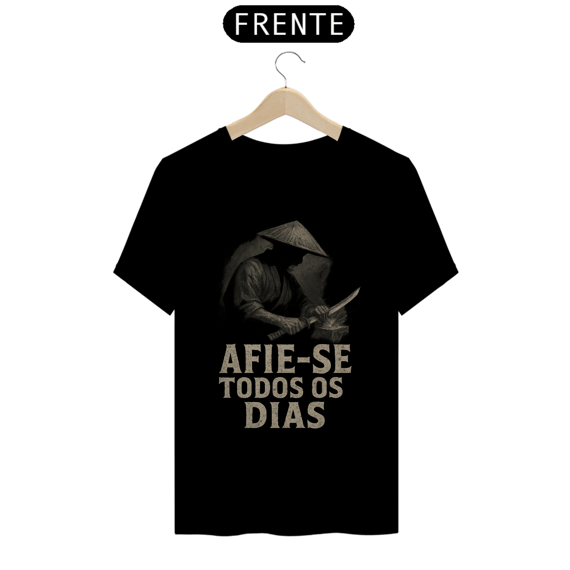 Camiseta Samurai Zen – Afie-se todos os dias