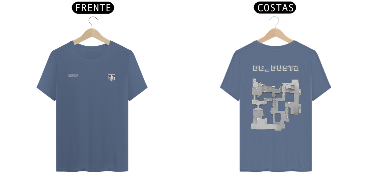 Nome do produto: Camiseta TSG - Gaming Club 2025  (Dust2 - ESTONADA)
