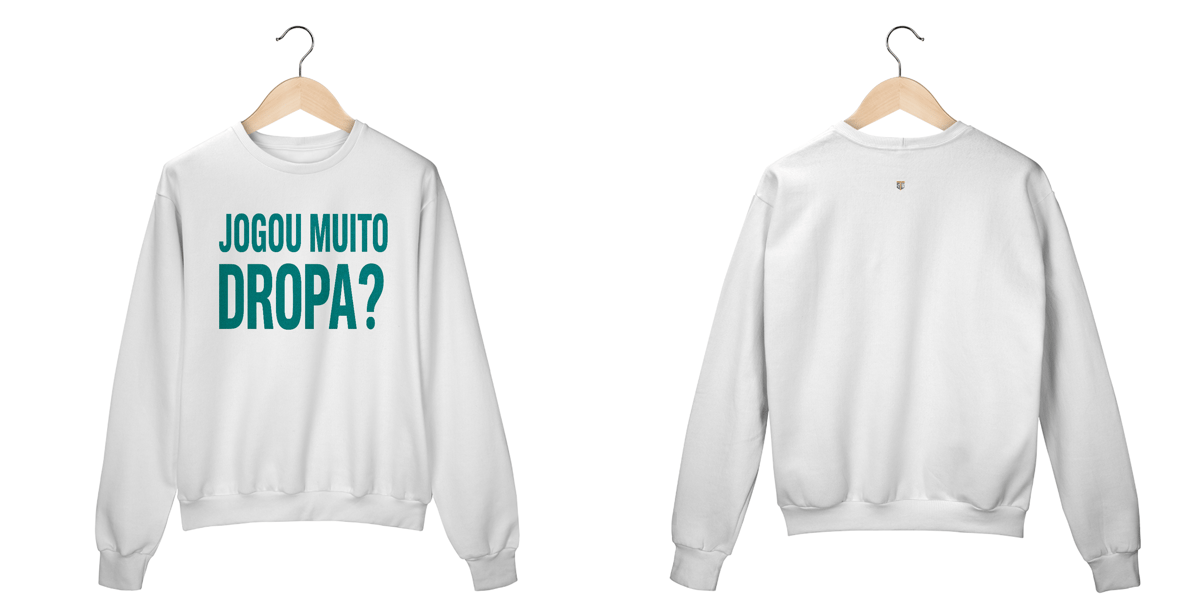Nome do produto: Moletom TSG - Jogou muito, Dropa? 