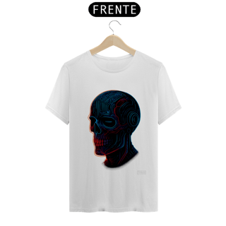 Nome do produto Camiseta TSG - Caveira Cibernética (T-Shirt Quality)