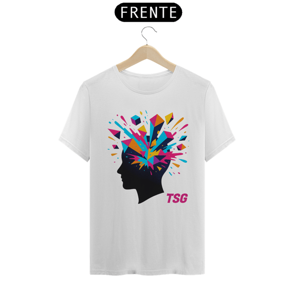 Camiseta TSG - Criatividade em Colapso (T-Shirt Quality)