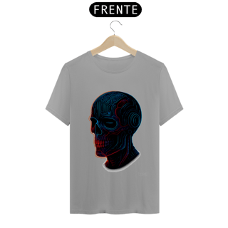 Nome do produto Camiseta TSG - Caveira Cibernética (T-Shirt Quality)