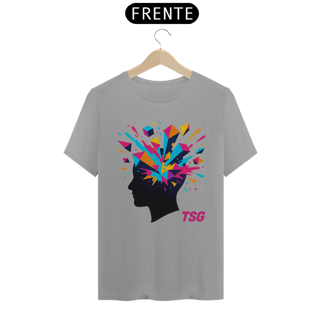 Nome do produto Camiseta TSG - Criatividade em Colapso (T-Shirt Quality)