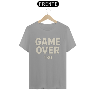 Nome do produto Camiseta TSG - Game Over (T-Shirt Quality)