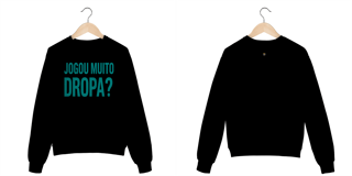 Nome do produto Moletom TSG - Jogou muito, Dropa? 