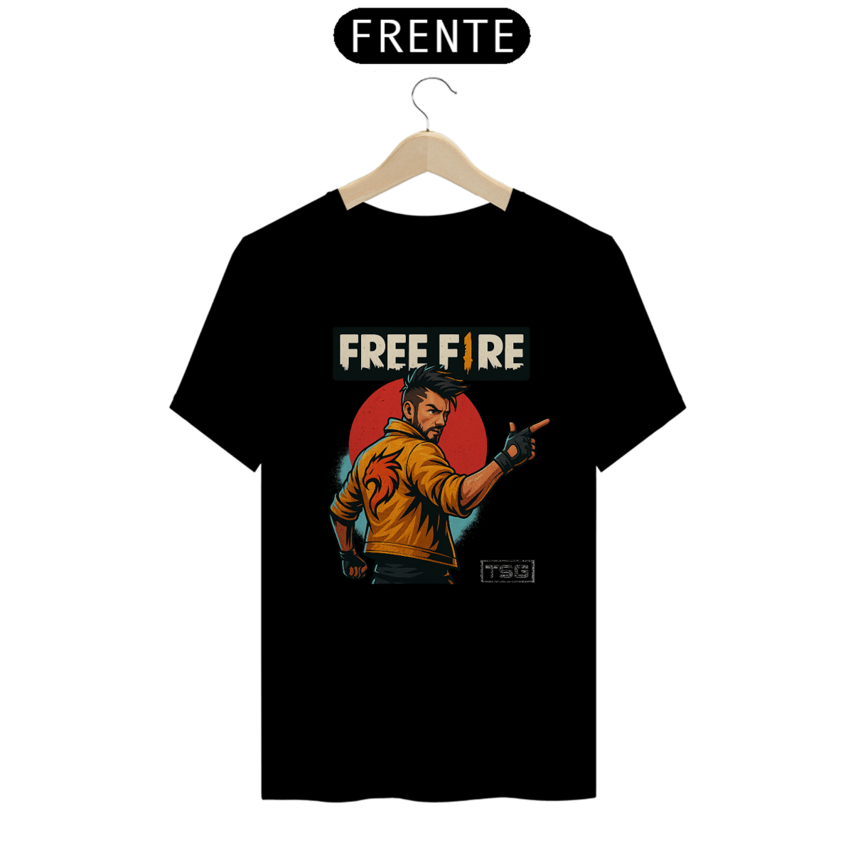 Nome do produto: Camiseta TSG - Free Fire - (T-Shirt Quality)