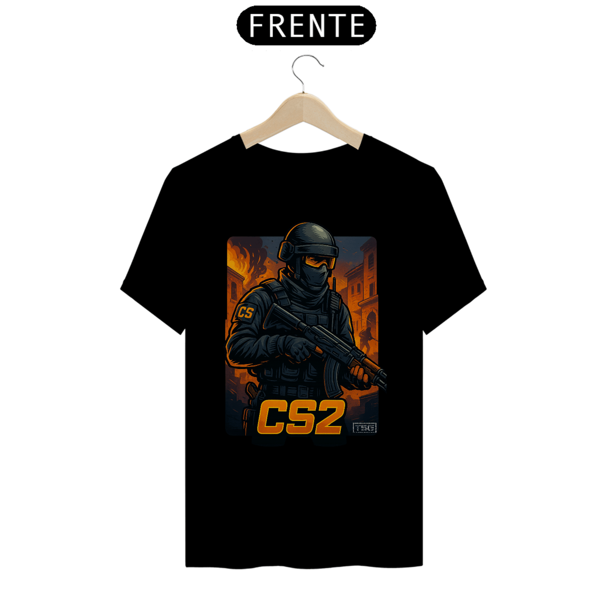 Nome do produto: Camiseta TSG - CS2 (T-Shirt Quality)