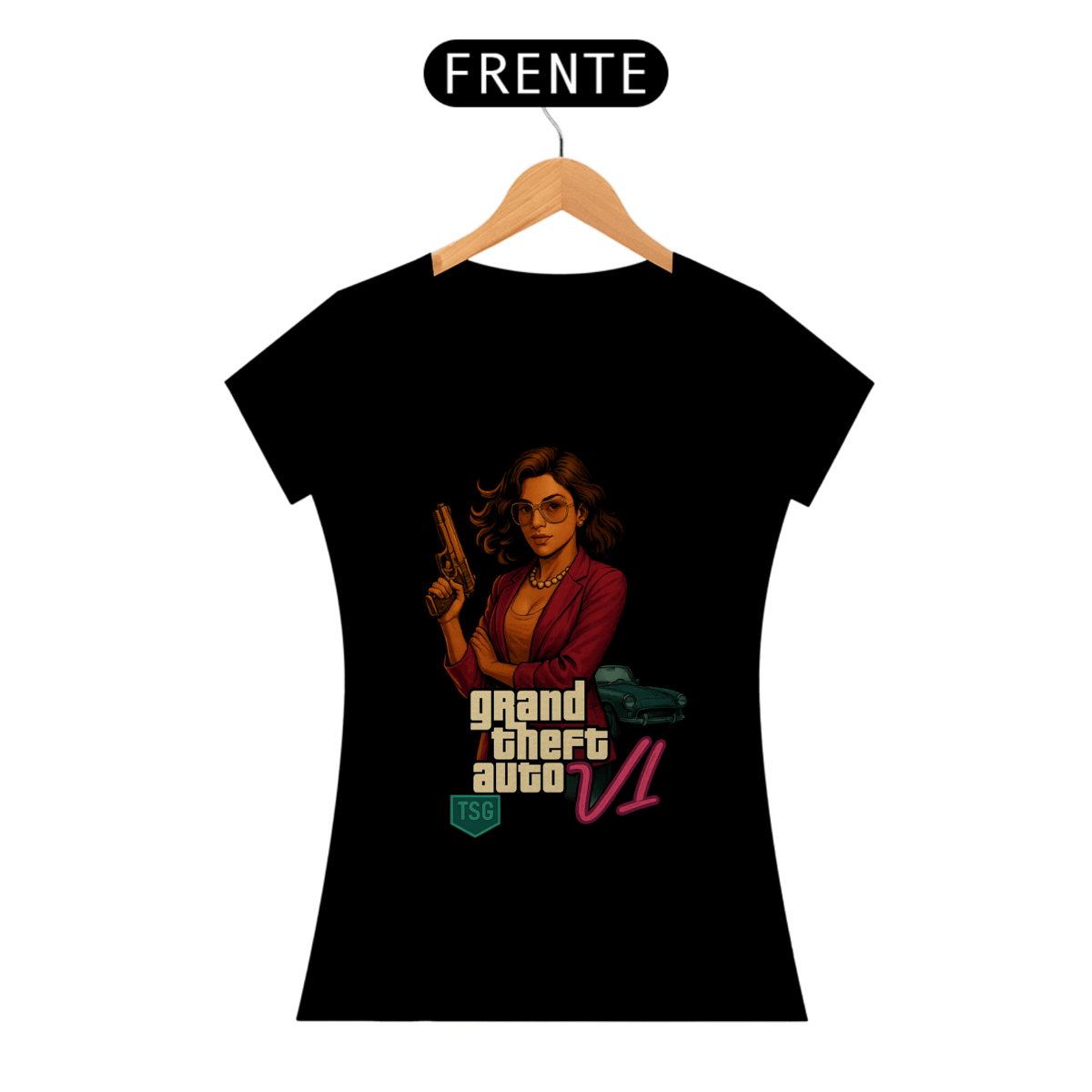 Nome do produto: Camiseta TSG - GTA VI (Baby Long Quality)