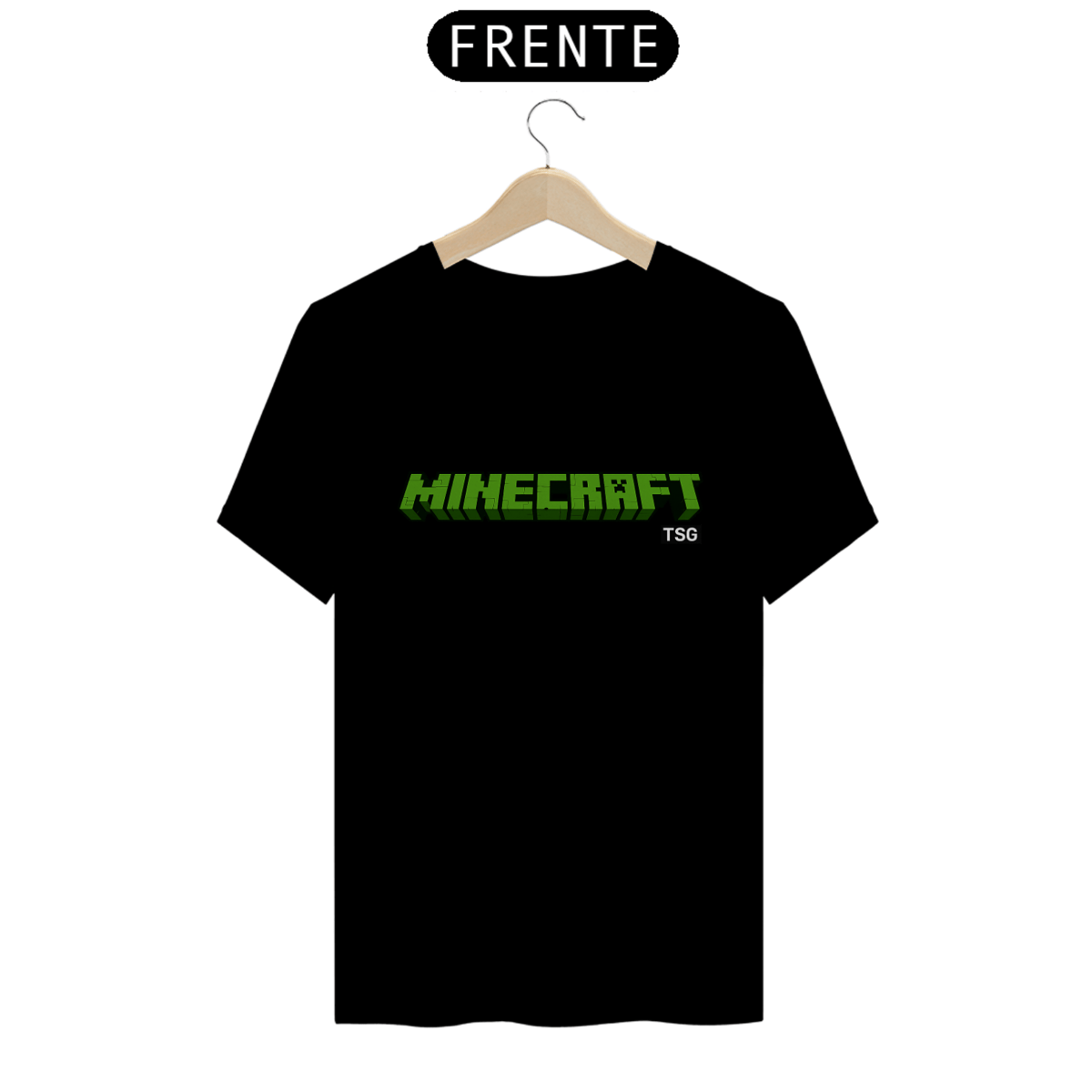 Nome do produto: Camiseta TSG - Minecraft (T-Shirt Quality)