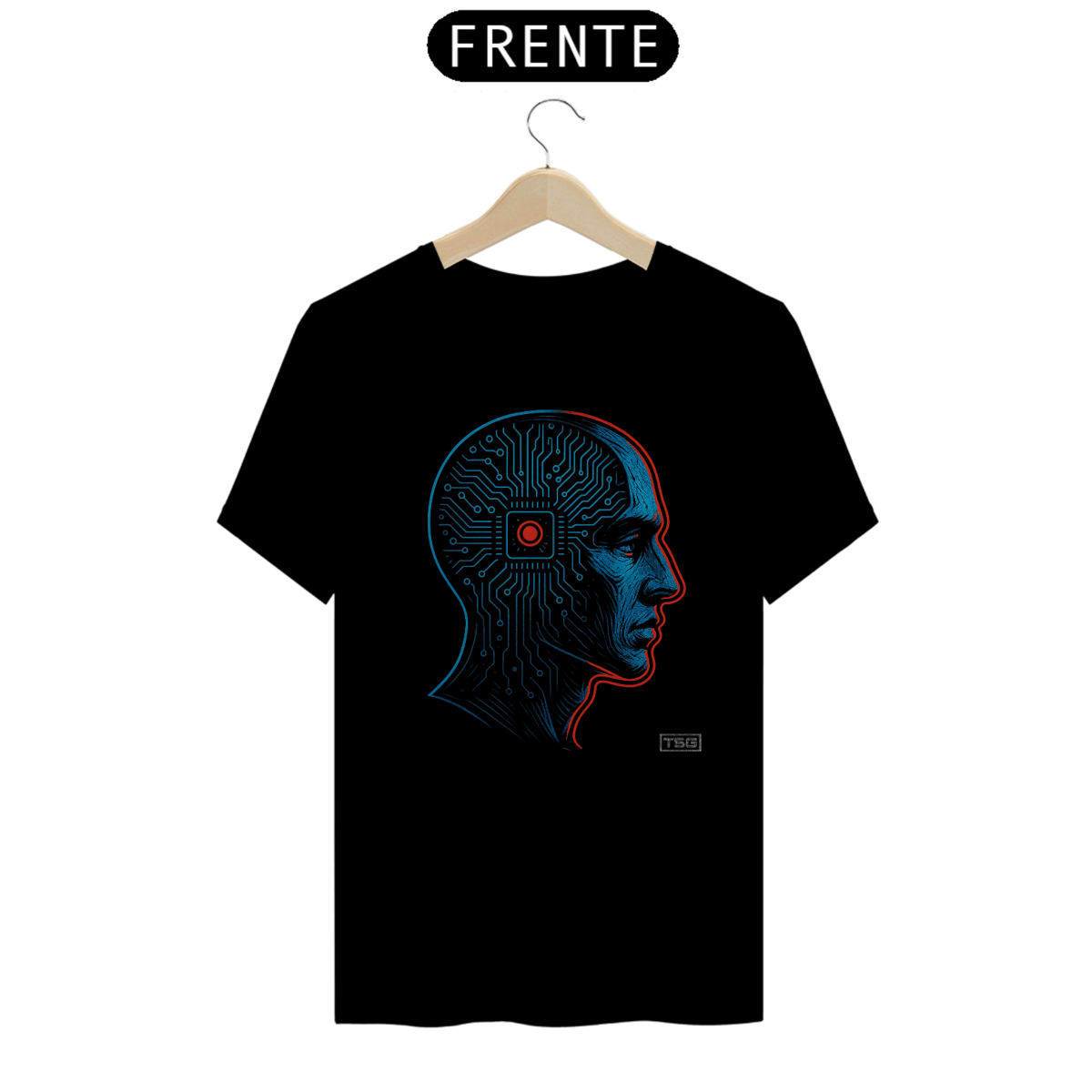 Nome do produto: Camiseta TSG - Consciência Digital (TShirt Quality)