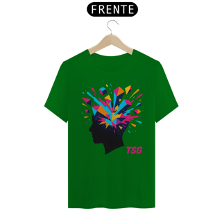 Nome do produto Camiseta TSG - Criatividade em Colapso (T-Shirt Quality)