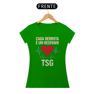 Nome do produto Camiseta TSG -Cada derrota é um respawn (Baby Long Quality)