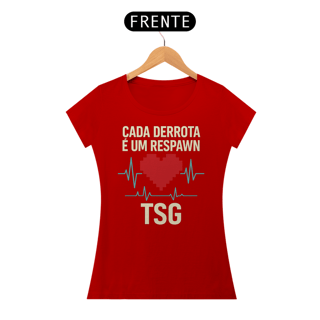 Nome do produto Camiseta TSG -Cada derrota é um respawn (Baby Long Quality)