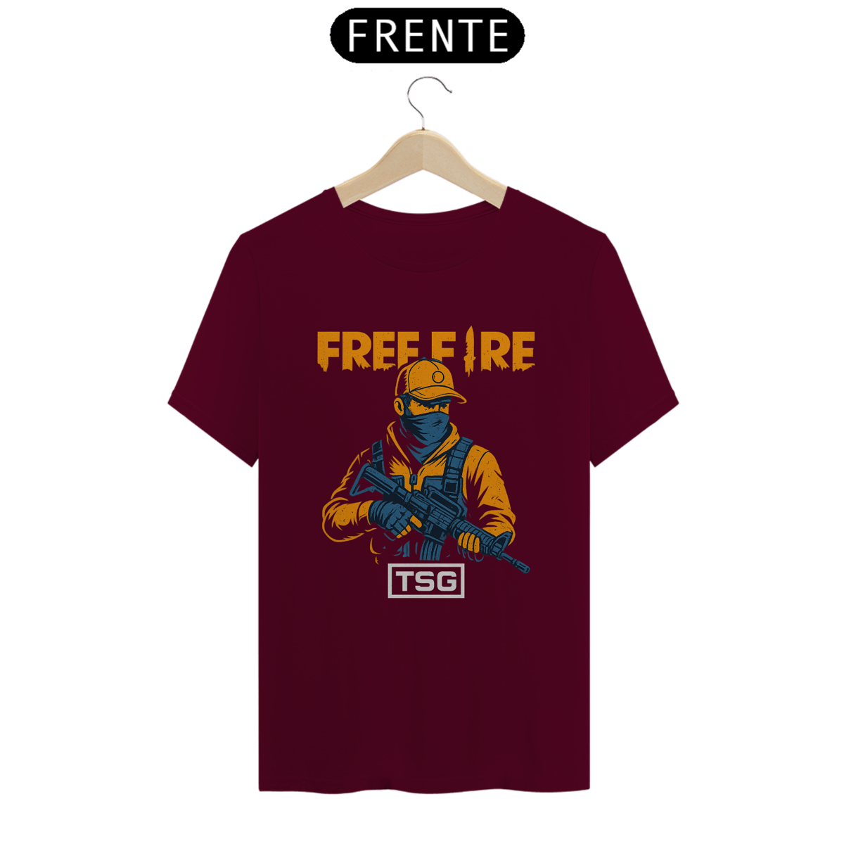Nome do produto: Camiseta TSG -Free Fire - (T-Shirt Quality)