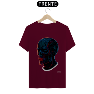 Nome do produto Camiseta TSG - Caveira Cibernética (T-Shirt Quality)