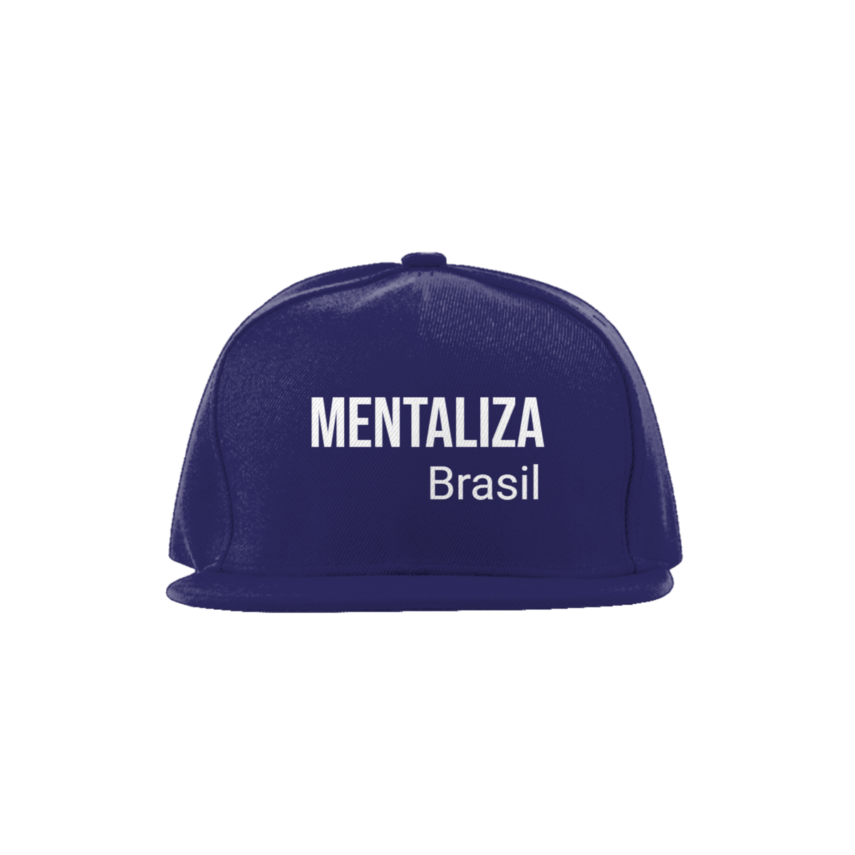 Nome do produto: Boné aba reta - Mentaliza branco