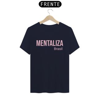 Nome do produto Camiseta clássica - Mentaliza rosa bebê