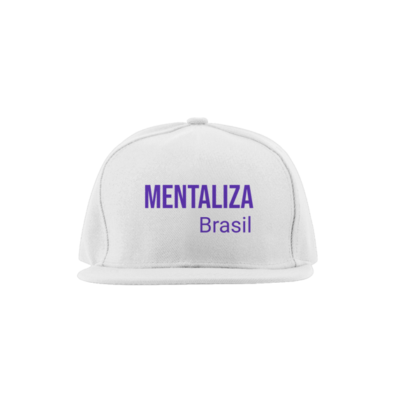 Boné aba reta - Mentaliza roxo