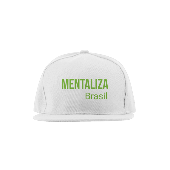 Boné aba reta - Mentaliza verde