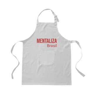 Nome do produto Avental clássico - Mentaliza vermelho