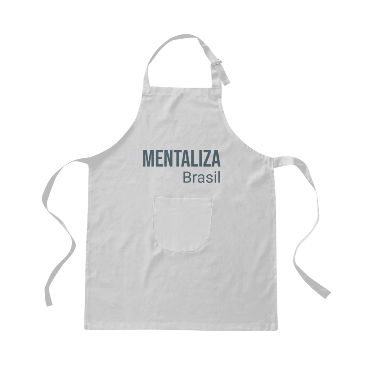 Nome do produto: Avental clássico - Mentaliza grafite