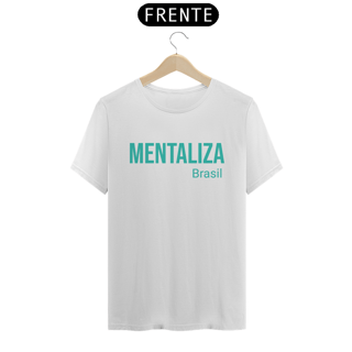 Nome do produto Camiseta clássica - Mentaliza azul piscina