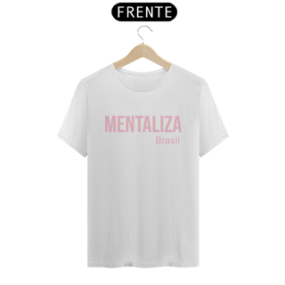 Nome do produto Camiseta clássica - Mentaliza rosa bebê