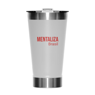 Copo Térmico clássico - Mentaliza vermelho