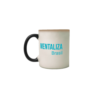Nome do produto Caneca clássica - Mentaliza azul claro