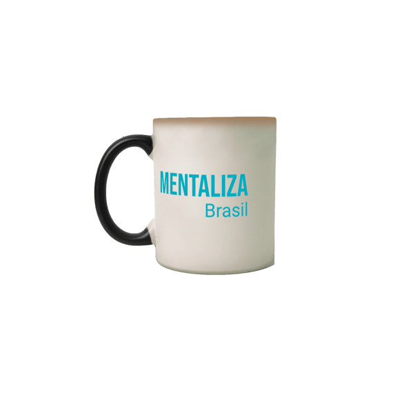 Caneca clássica - Mentaliza azul claro