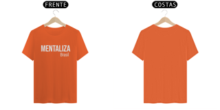 Nome do produto Camiseta clássica - Mentaliza branco