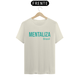 Nome do produto Camiseta clássica - Mentaliza azul piscina