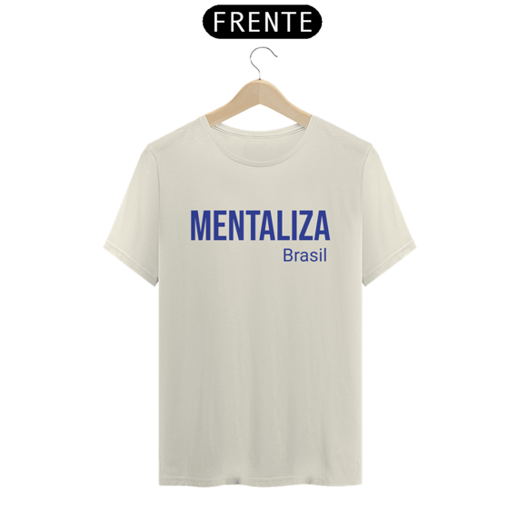 Camiseta clássica - Mentaliza azul marinho