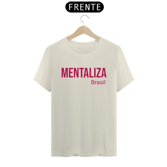 Camiseta clássica - Mentaliza vermelho