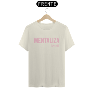 Nome do produto Camiseta clássica - Mentaliza rosa bebê