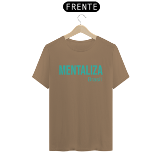 Nome do produto Camiseta clássica - Mentaliza azul piscina